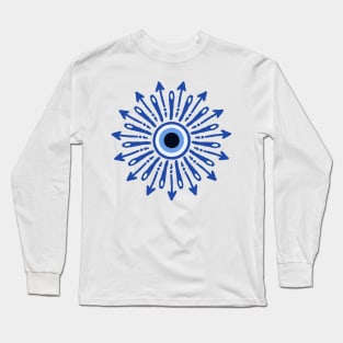 Evil Eye Nazar Long Sleeve T-Shirt